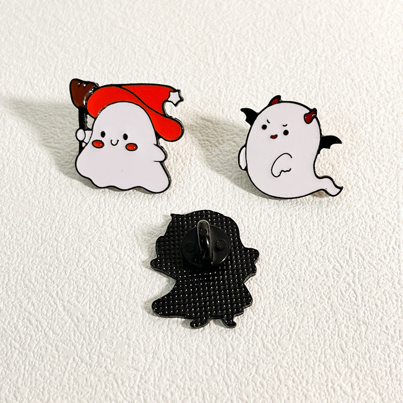 Halloween Cartoon Pumpkin Brooch