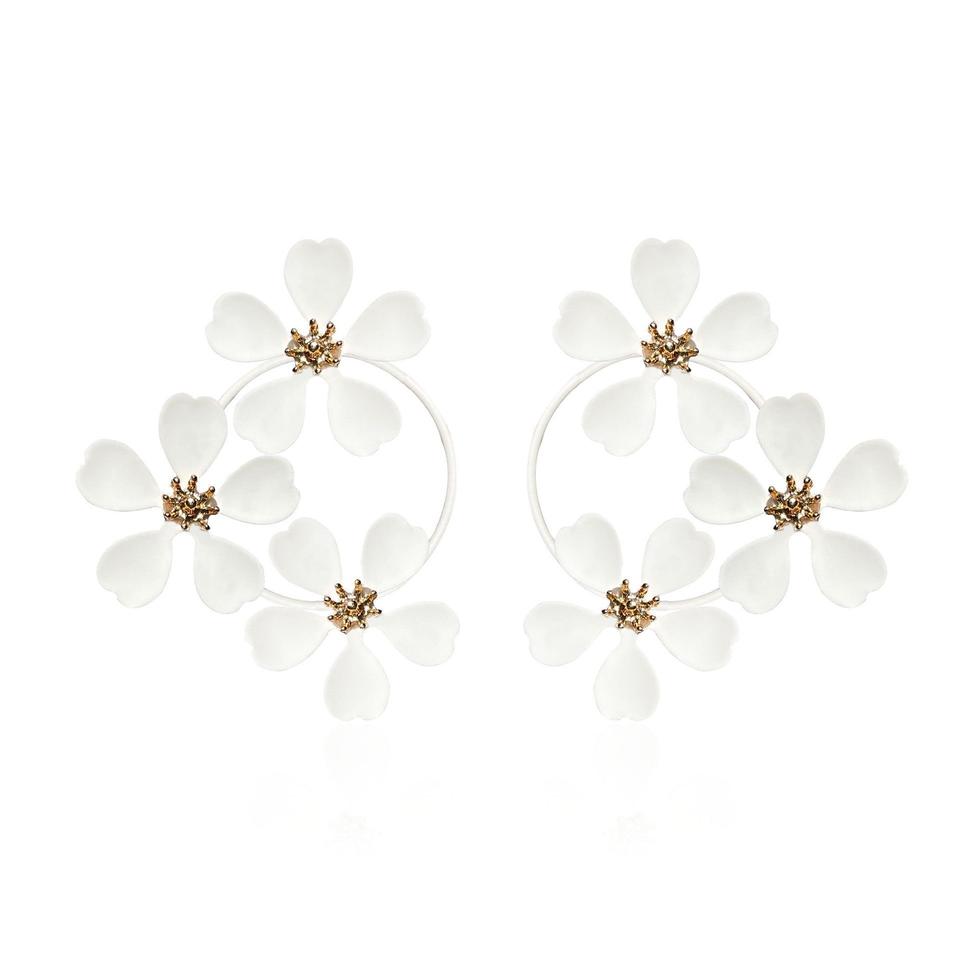 Fashion Personality Retro Flower Earrings For Women